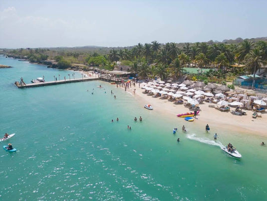 🌴Combo Beach club VIP Cartagena ✨ Tierra Bomba Club