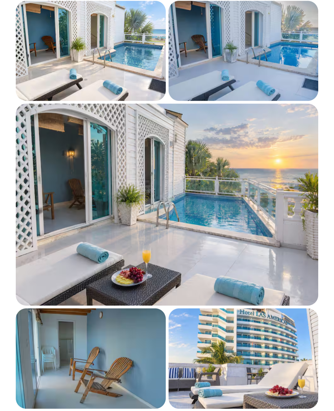 CASA VACACIONAL DE LUJO EN  CARTAGENA • PISCINA PRIVADA, JACUZZI Y VISTA AL MAR