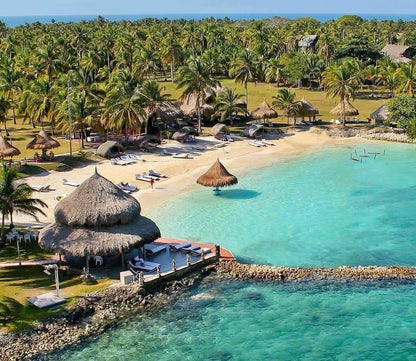 📍 Tour Archipiélago san Bernardo Gold + Isla Múcura+ Islote Santa cruz + Isla Tintipan