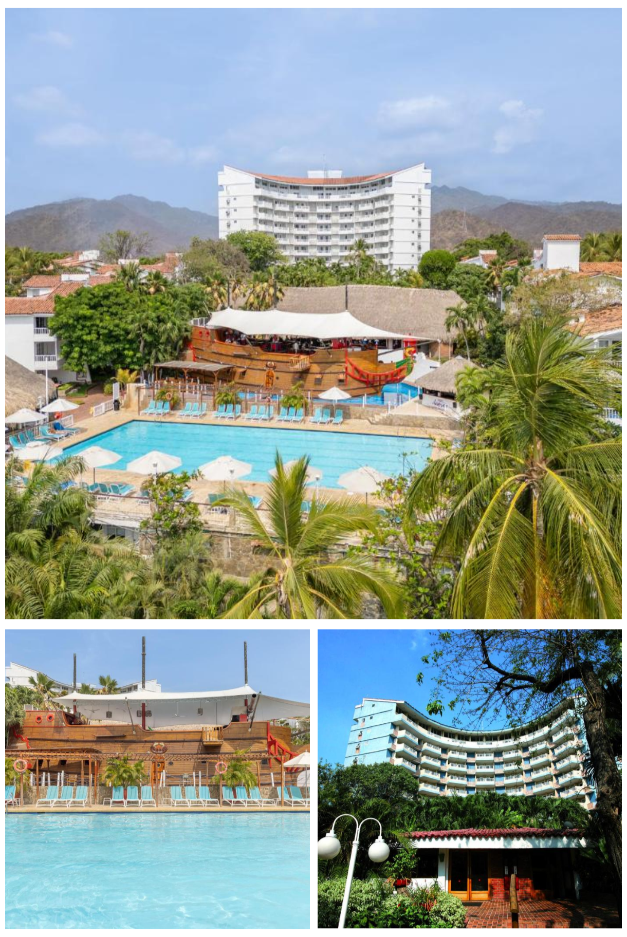 DECAMERON GALEÓN • SANTA MARTA TODO INCLUÍDO 🇨🇴 HABITACIÓN DOBLE BALCÓN