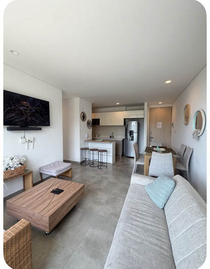 APARTAMENTO FRENTE AL MAR PARA 6 PERSONAS • SANTA MARTA🇨🇴