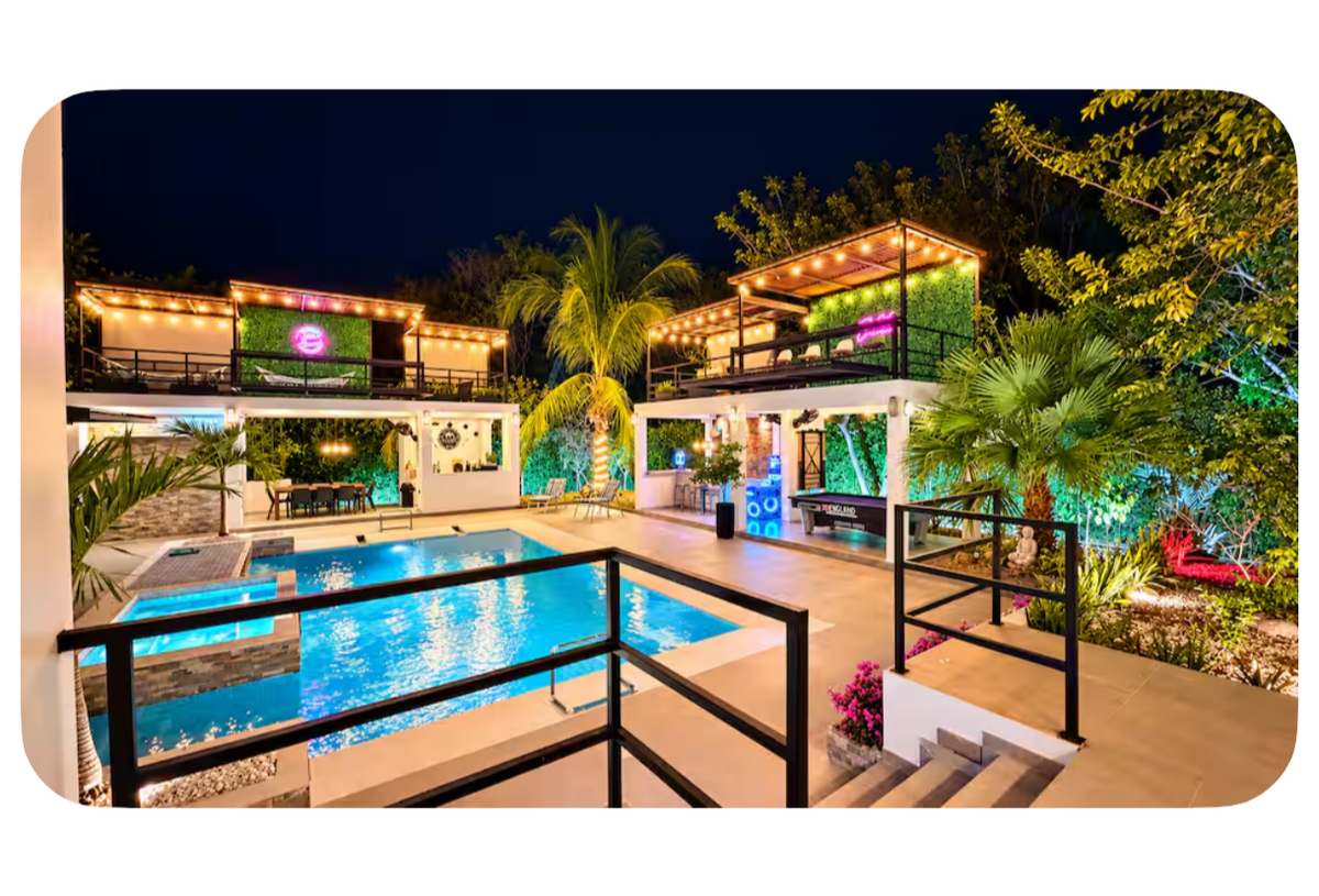 Espectacular Villa Moderna con Piscina Privada y Aire Acondicionado 🌴