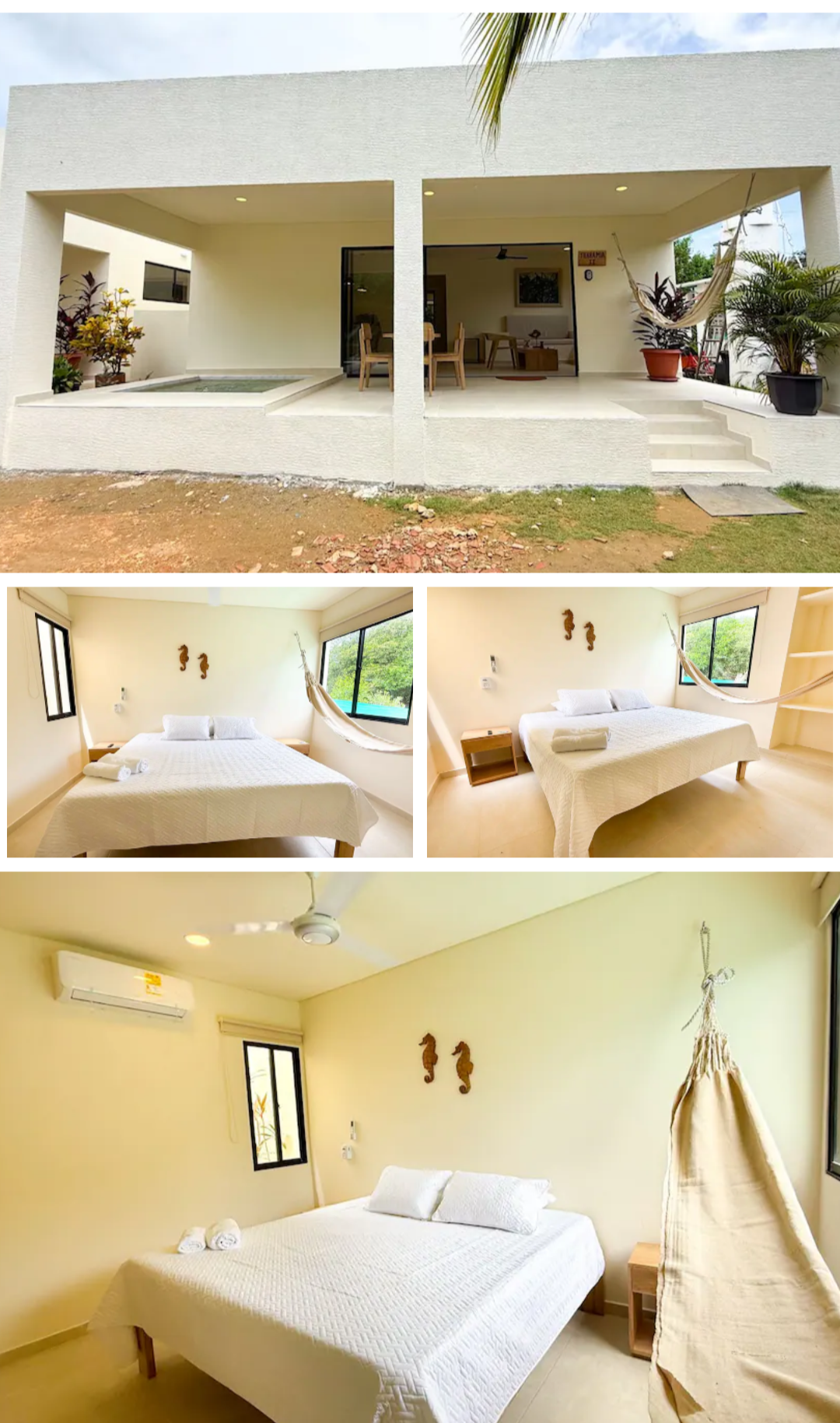 CABAÑA EN TOLÚ PARA 8 PERSONAS CON JACUZZI Y SALIDA AL MAR 🇨🇴