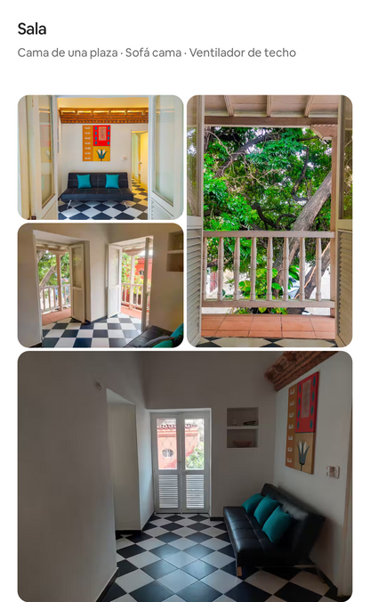 APARTAMENTO EN LA CIUDAD AMURALLADA • CENTRO HISTÓRICO DE CARTAGENA 🇨🇴