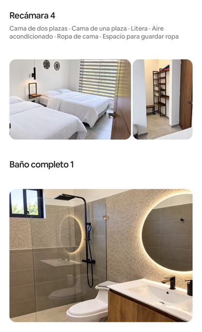 Espectacular Villa Moderna con Piscina Privada y Aire Acondicionado 🌴