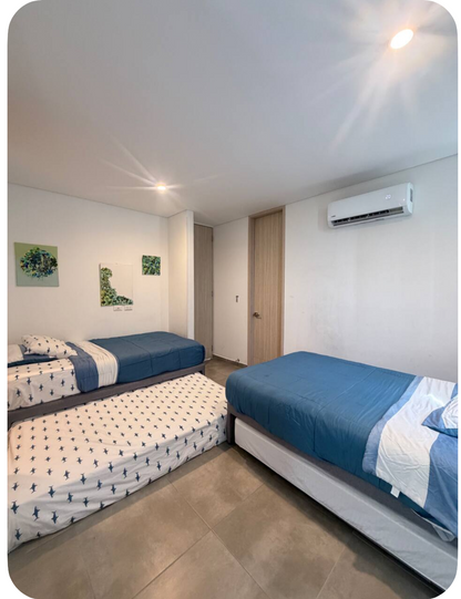 APARTAMENTO FRENTE AL MAR PARA 6 PERSONAS • SANTA MARTA🇨🇴