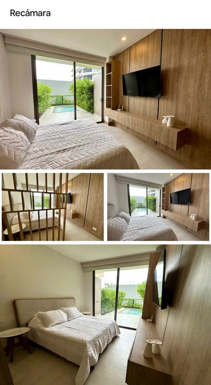 APARTAMENTO GOLD PARA PAREJAS EN CARTAGENA CON PISCINA Y JACUZZI PRIVADO Y PLAYA PRIVADA 🏖️