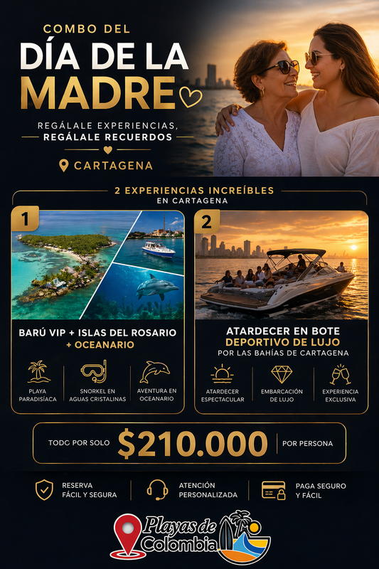 COMBO DÍA DE LA MADRE VIP CARTAGENA