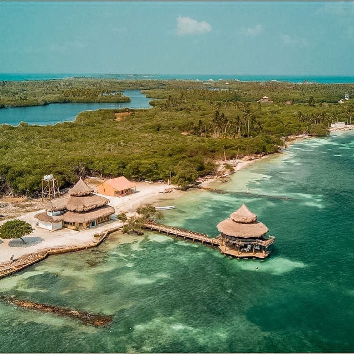 Mucura Beach desde Cartagena 🇨🇴 Archipiélago San Bernardo