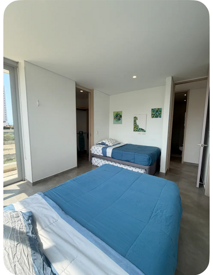 APARTAMENTO FRENTE AL MAR PARA 6 PERSONAS • SANTA MARTA🇨🇴