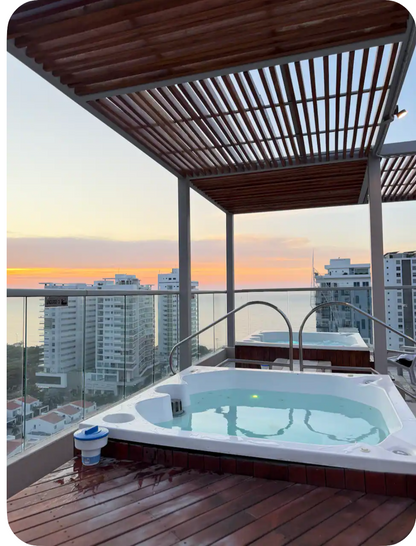 APARTAMENTO FRENTE AL MAR PARA 6 PERSONAS • SANTA MARTA🇨🇴